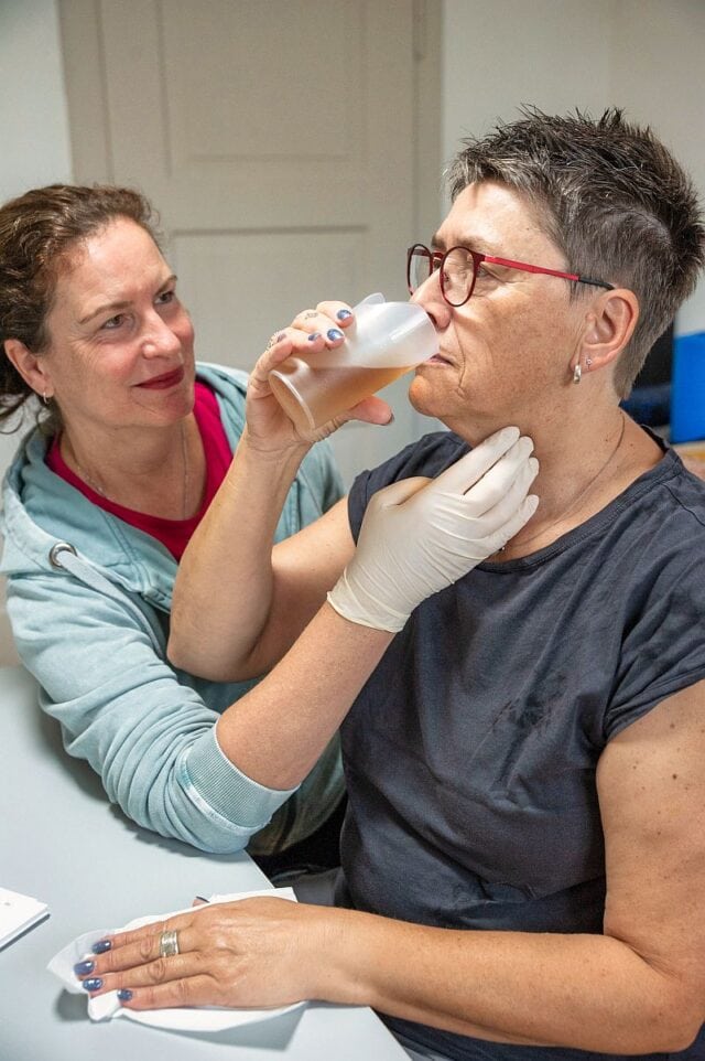 Schlucktherapieübung